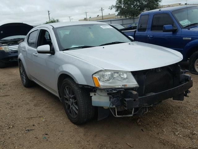 1B3BD1FB0BN556330 - 2011 DODGE AVENGER MA SILVER photo 1