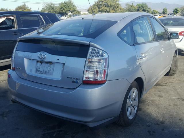 JTDKB20U893479460 - 2009 TOYOTA PRIUS SILVER photo 4