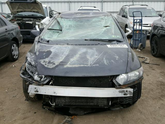 2HGFG1B68AH526906 - 2010 HONDA CIVIC LX BLACK photo 9