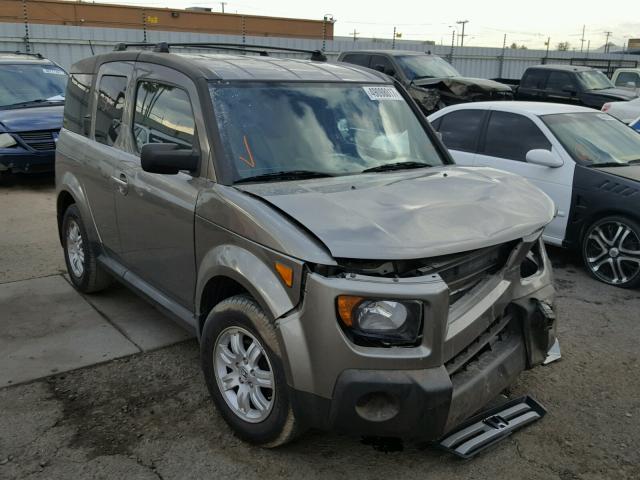 5J6YH18777L007369 - 2007 HONDA ELEMENT EX GRAY photo 1