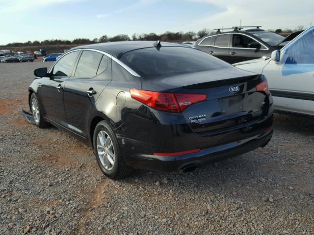 5XXGM4A77DG203199 - 2013 KIA OPTIMA LX BLACK photo 3