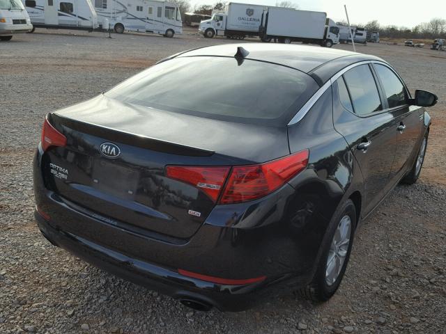 5XXGM4A77DG203199 - 2013 KIA OPTIMA LX BLACK photo 4