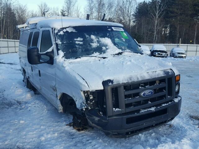 1FTNE1EW3EDA92151 - 2014 FORD ECONOLINE WHITE photo 1