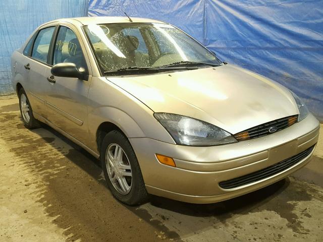 1FAFP34302W352111 - 2002 FORD FOCUS SE TAN photo 1