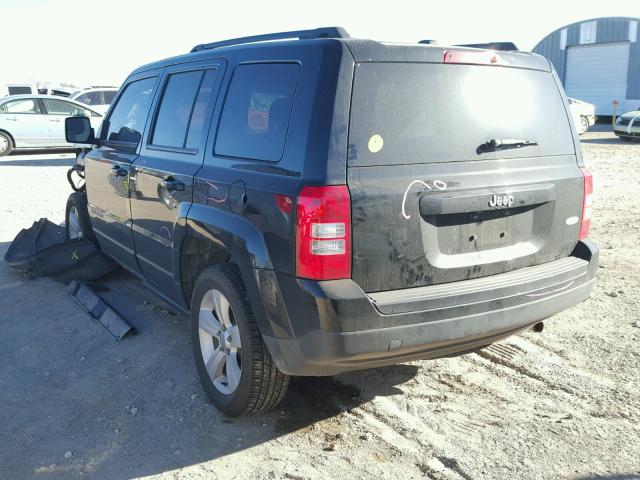 1C4NJPFB6FD264734 - 2015 JEEP PATRIOT LA BLACK photo 3