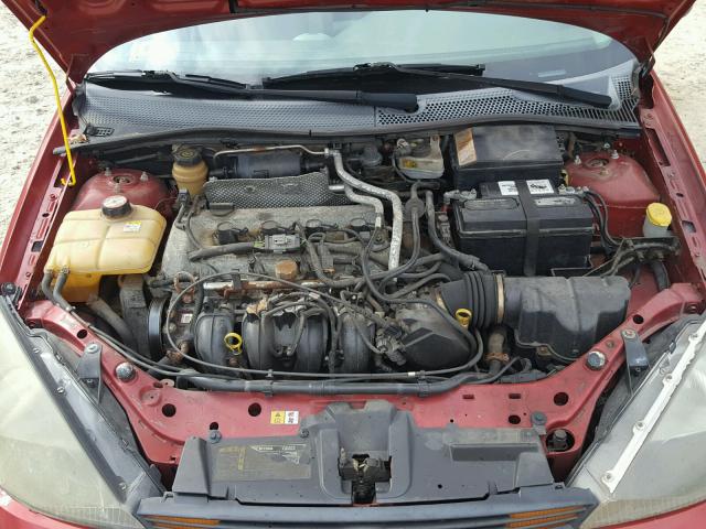 1FAFP33Z93W253049 - 2003 FORD FOCUS LX RED photo 7