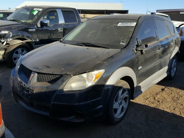 5Y2SL65868Z422752 - 2008 PONTIAC VIBE CHARCOAL photo 2