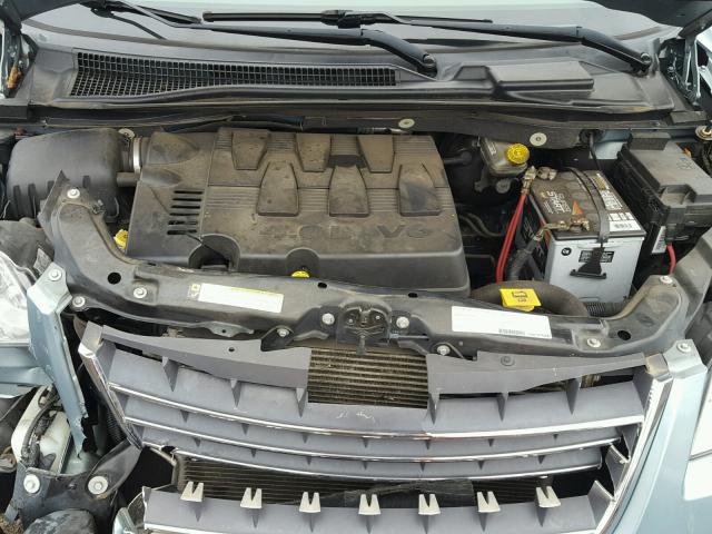 2A8HR64XX8R712979 - 2008 CHRYSLER TOWN & COU BLUE photo 7