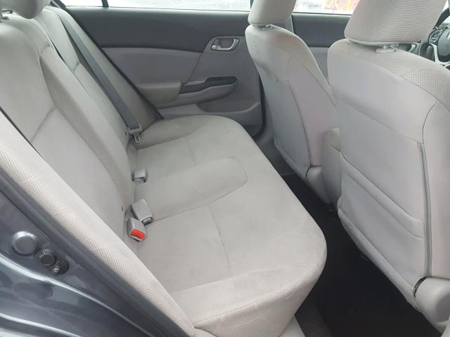 2HGFB2F65CH325269 - 2012 HONDA CIVIC HF GRAY photo 6