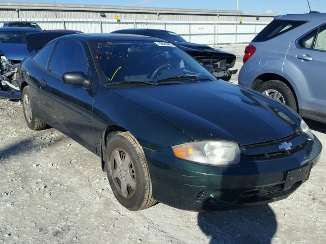 1G1JF12F047183061 - 2004 CHEVROLET CAVALIER L GREEN photo 1