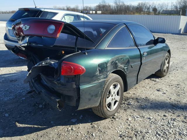 1G1JF12F047183061 - 2004 CHEVROLET CAVALIER L GREEN photo 4