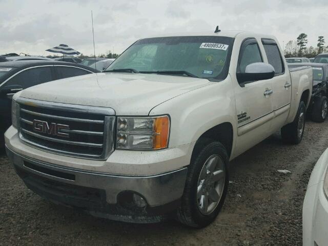 3GTP1VE09CG110112 - 2012 GMC SIERRA C15 CREAM photo 2