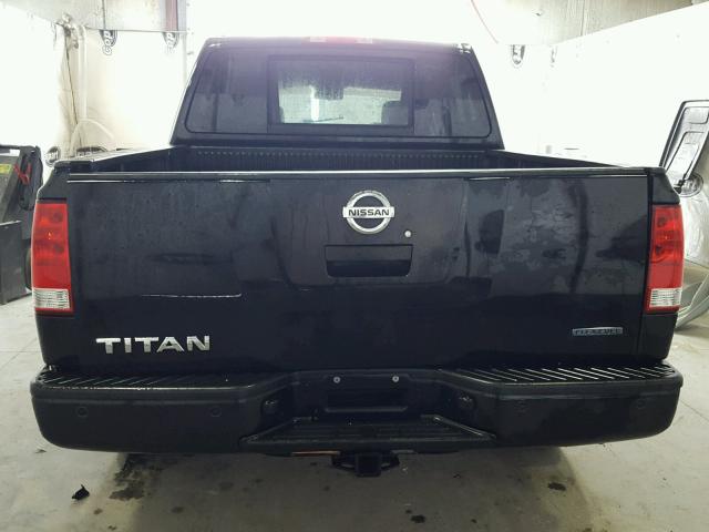 1N6BA0EK4CN302203 - 2012 NISSAN TITAN S BLACK photo 9