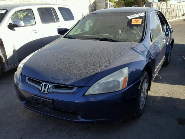 JHMCM56314C000138 - 2004 HONDA ACCORD LX BLUE photo 2