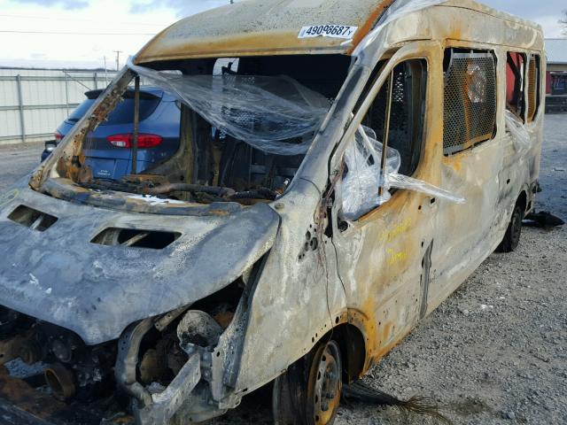 1FBZX2CM9HKA01875 - 2017 FORD TRANSIT T- BURN photo 10