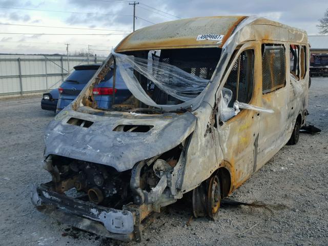 1FBZX2CM9HKA01875 - 2017 FORD TRANSIT T- BURN photo 2