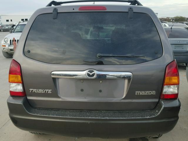 4F2Y204154KM18950 - 2004 MAZDA TRIBUTE LX BROWN photo 10