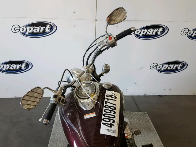 JYAVP11Y27A010346 - 2007 YAMAHA XVS1100 MAROON photo 5