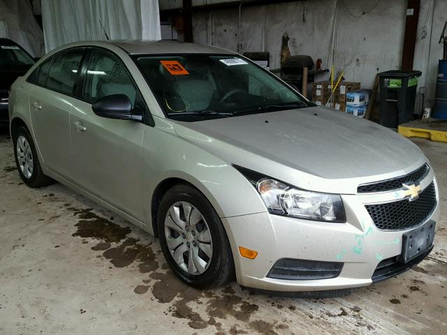 1G1PA5SG1E7464649 - 2014 CHEVROLET CRUZE LS GOLD photo 1