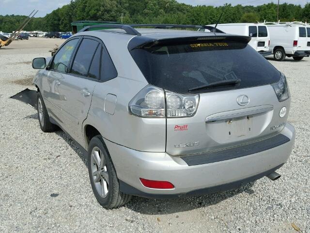 JTJHW31U260030546 - 2006 LEXUS RX 400 SILVER photo 3