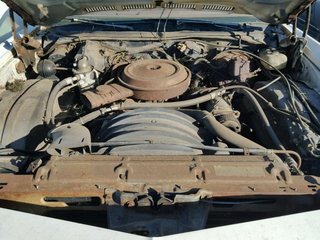 1H57L6Z439129 - 1976 CHEVROLET MONTECARLO CREAM photo 7