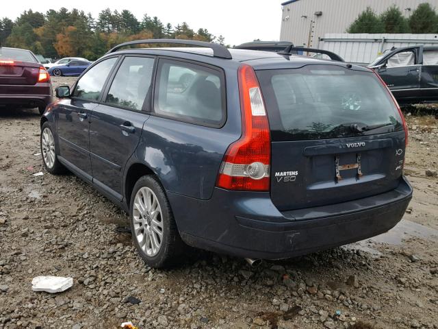 YV1MJ682552055444 - 2005 VOLVO V50 T5 BLUE photo 3