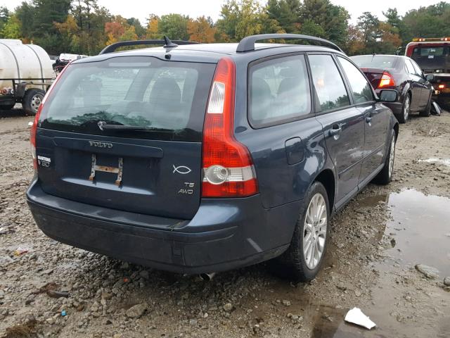 YV1MJ682552055444 - 2005 VOLVO V50 T5 BLUE photo 4