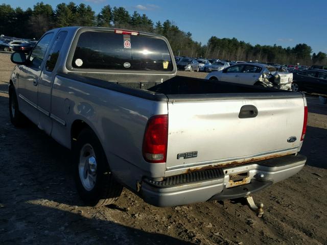 2FTZX1762WCB07166 - 1998 FORD F150 SILVER photo 3