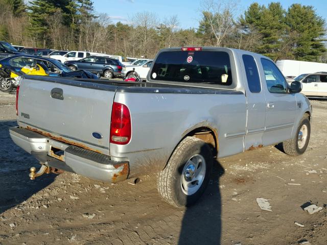 2FTZX1762WCB07166 - 1998 FORD F150 SILVER photo 4