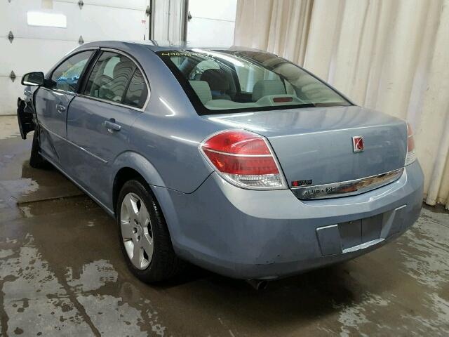 1G8ZS57NX7F210185 - 2007 SATURN AURA XE BLUE photo 3