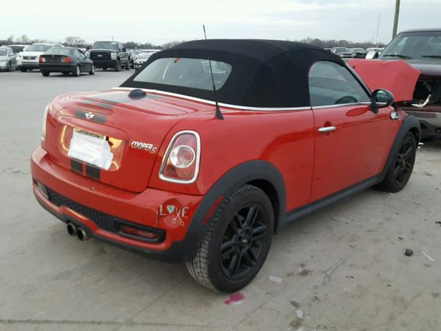 WMWSY3C55ET566314 - 2014 MINI COOPER ROA RED photo 4