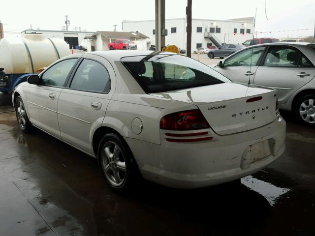 1B3EL46X75N605394 - 2005 DODGE STRATUS SX WHITE photo 3