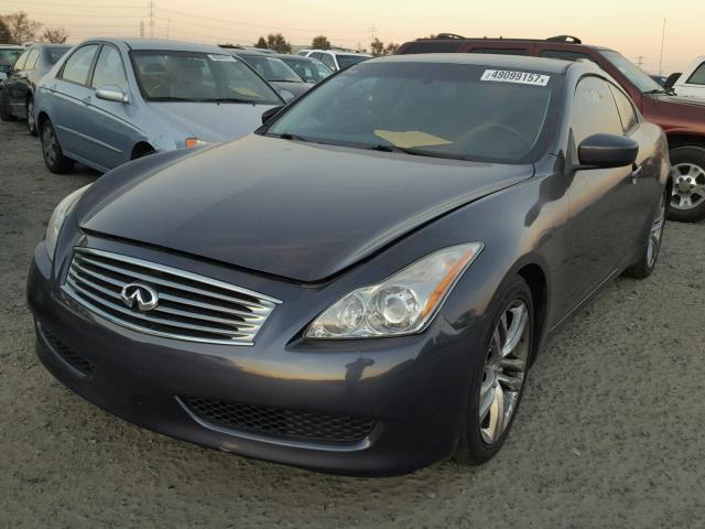 JNKCV64E48M116733 - 2008 INFINITI G37 BASE GRAY photo 2