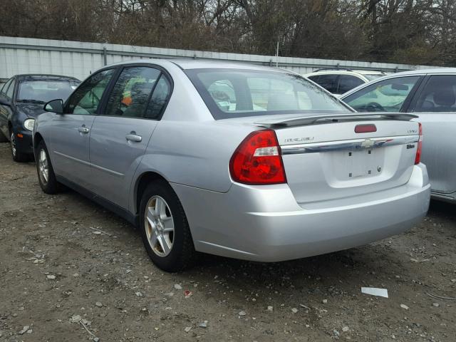 1G1ZT54814F176448 - 2004 CHEVROLET MALIBU LS ნაცრისფერი ფოტო 3