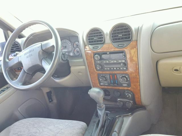 4NUDS13S042100550 - 2004 ISUZU ASCENDER S BURGUNDY photo 9