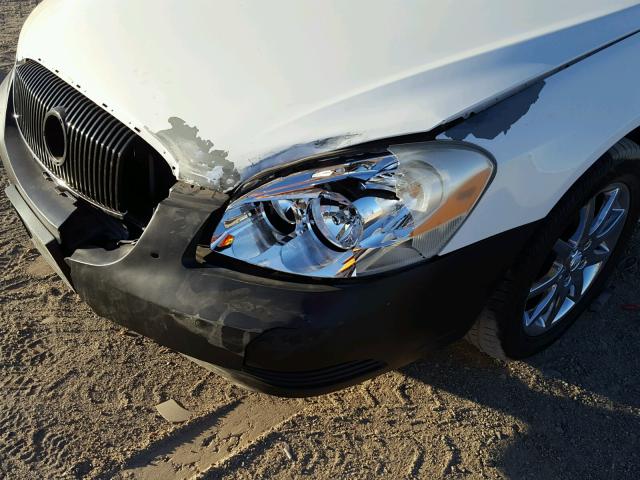 1G4HD57226U226548 - 2006 BUICK LUCERNE CX WHITE photo 9