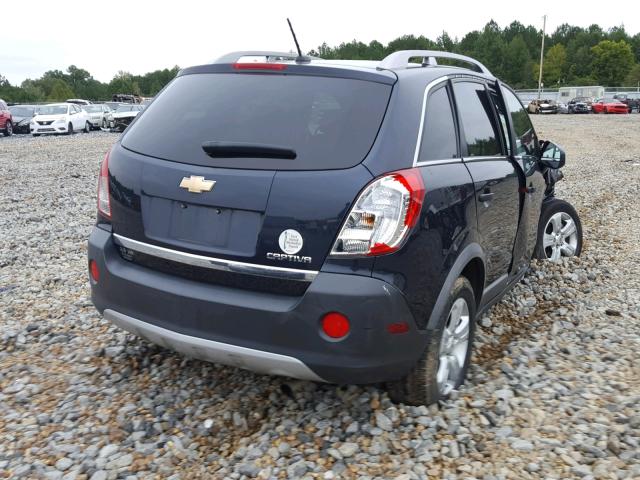 3GNAL2EK1ES610806 - 2014 CHEVROLET CAPTIVA LS 蓝色 照片 4