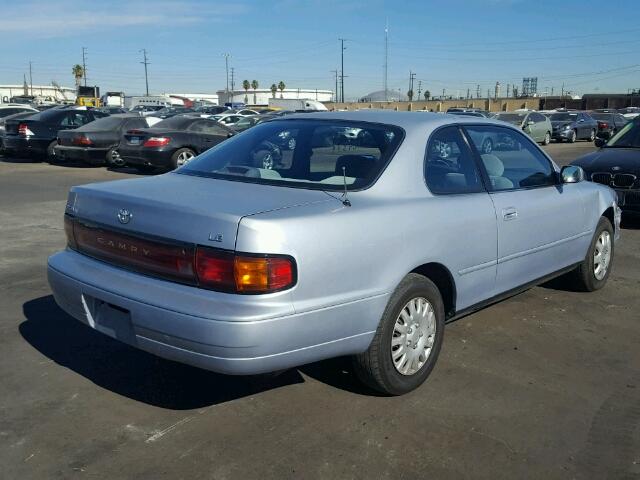 4T1SK12CXRU351788 - 1994 TOYOTA CAMRY LE ვერცხლისფერი ფოტო 4