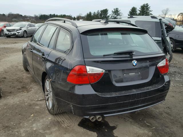 WBAVT13516AV98190 - 2006 BMW 325 XIT BLACK photo 3