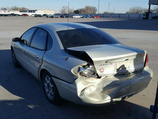 1FAFP53U16A229281 - 2006 FORD TAURUS SE GOLD photo 3