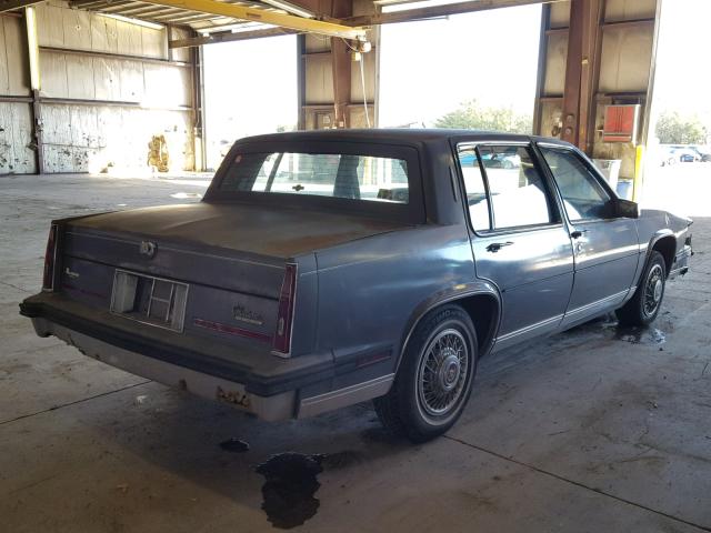 1G6CB6983F4253837 - 1985 CADILLAC FLEETWOOD CHARCOAL photo 4