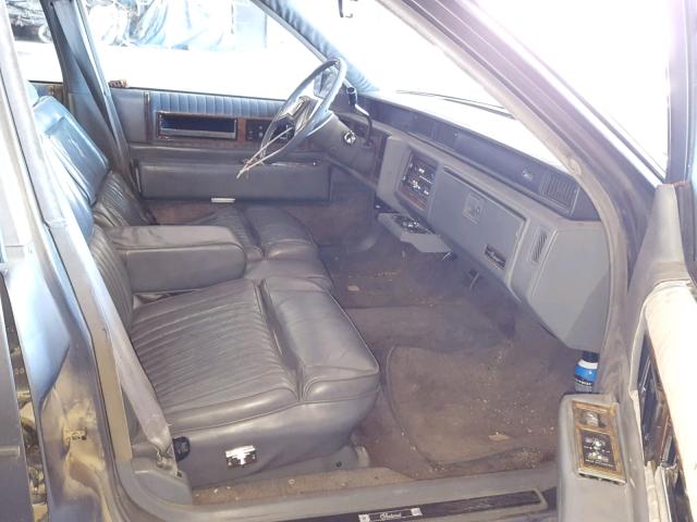 1G6CB6983F4253837 - 1985 CADILLAC FLEETWOOD CHARCOAL photo 5