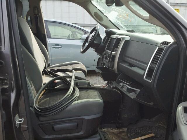 1C6RR7GTXES313601 - 2014 RAM 1500 SLT GRAY photo 5