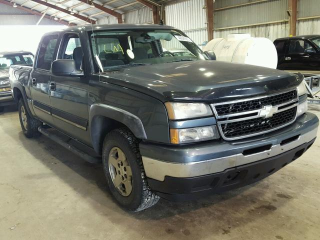 2GCEK13Z261272353 - 2006 CHEVROLET SILVERADO BLUE photo 1