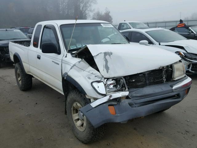 4TAWN72NXYZ644993 - 2000 TOYOTA TACOMA XTR WHITE photo 1