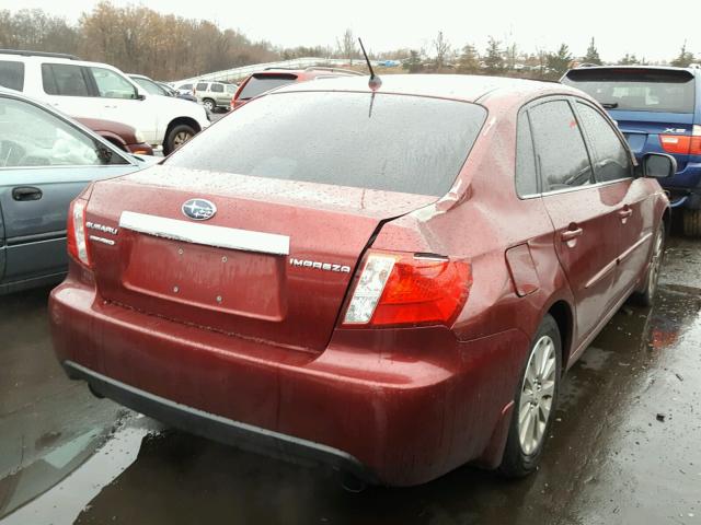 JF1GE6B6XAG504980 - 2010 SUBARU IMPREZA 2. MAROON photo 4