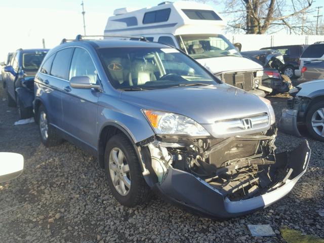 JHLRE487X8C020092 - 2008 HONDA CR-V EXL SILVER photo 1