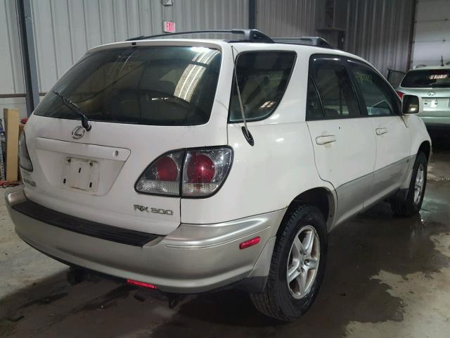 JTJHF10U520261487 - 2002 LEXUS RX 300 WHITE photo 4