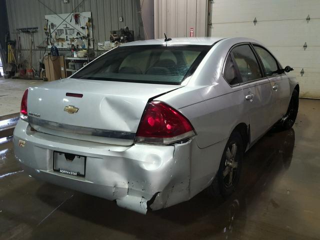 2G1WA5EN4A1206672 - 2010 CHEVROLET IMPALA LS SILVER photo 4