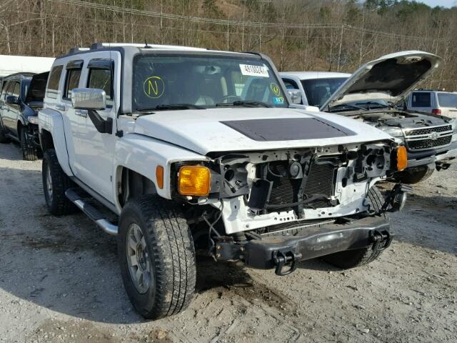 5GTDN13E778241879 - 2007 HUMMER H3 WHITE photo 1